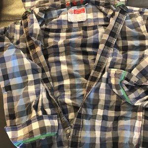 Robert Graham freshly laundered shirt.